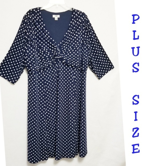 polka dot dress size 22